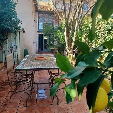 Un Petit Oasis En Plein Centre De Ceret. *